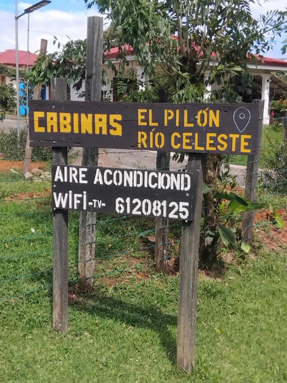Cabinas El Pilon Rio Celeste Esterno foto